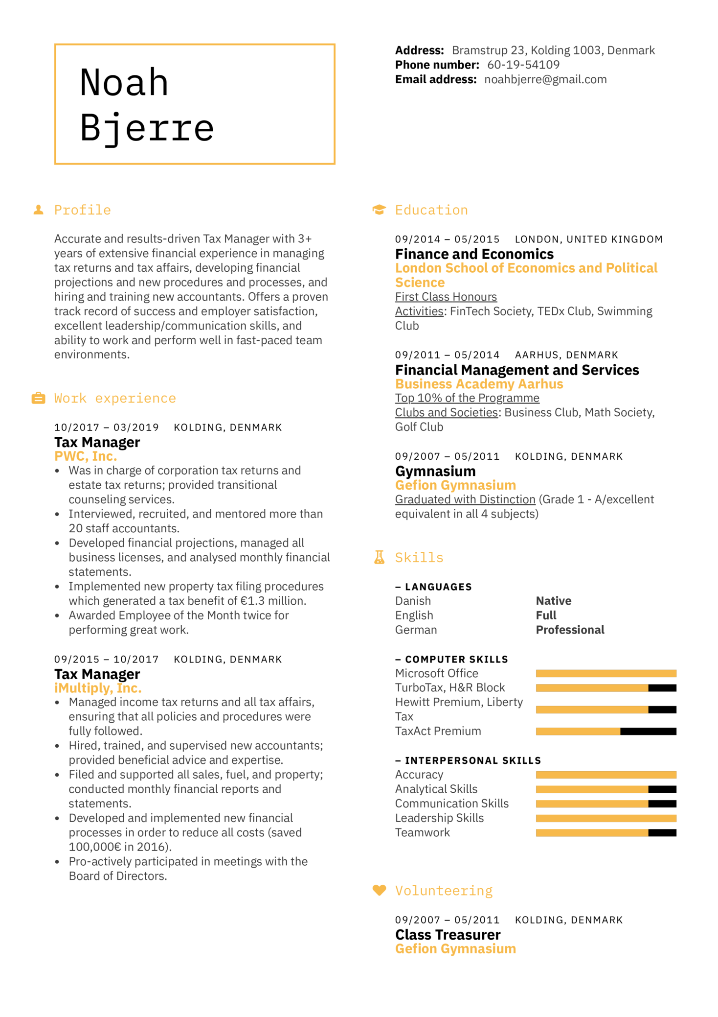 resume writing companies